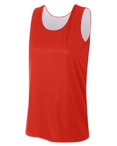 A4 A4NW2375 - Women's Reversible Jump Jersey Scarlet/White