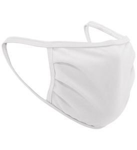 Augusta Sportswear 6821 - 3-Ply Mask Adult (12 Pack) White