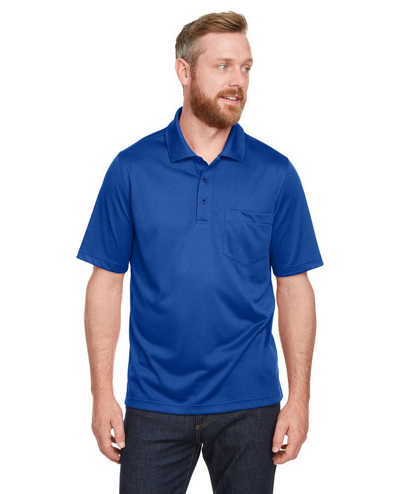 Harriton M348P - Men's Advantage Snag Protection Plus IL Pocket Polo