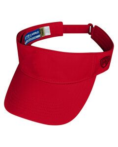 Top Of The World TW5514 - Adult Hawkeye Visor Red