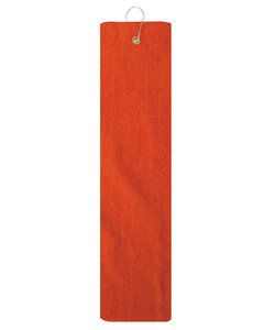 Pro Towels TRU35TF - Platinum Collection Golf Towel Orange