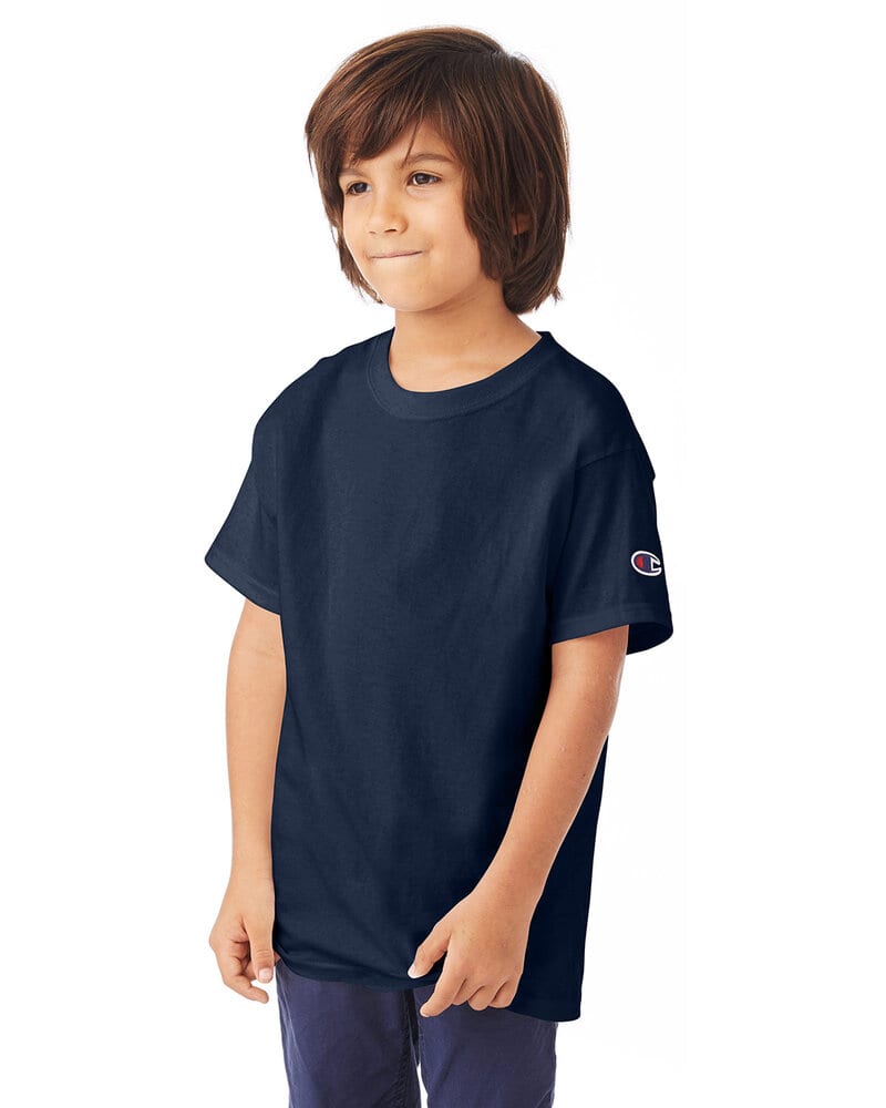 Champion T435 - Youth 6.1 oz. Short-Sleeve T-Shirt