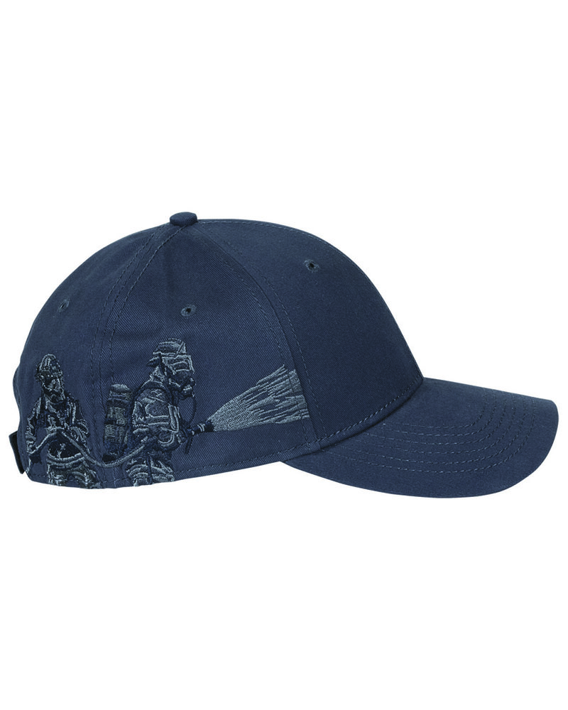 Dri Duck DI3348 - Brushed Cotton Twill Firefighter Cap