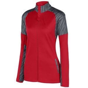 Augusta Sportswear 3627 - Ladies Breaker Jacket Red/Slate