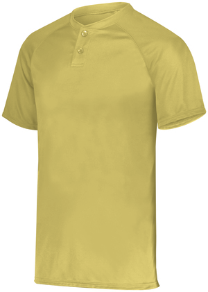 Augusta Sportswear 1565 - Attain Wicking Two Button Baseball Jersey