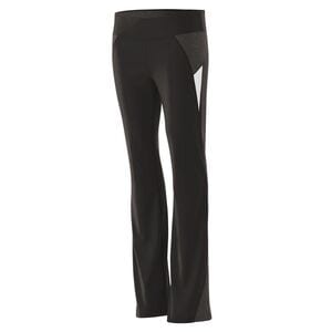 Holloway 229764 - Ladies Tall Tumble Pant Black/Black Heather/White