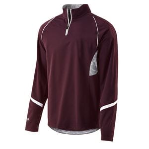 Holloway 229124 - Tenacity Pullover Maroon/White/White Print