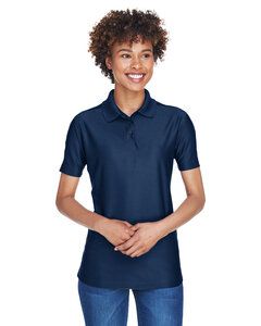 UltraClub 8414 - Ladies Cool & Dry Elite Performance Polo Navy