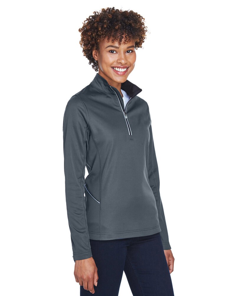 UltraClub 8230L - Ladies Cool & Dry Sport Quarter-Zip Pullover