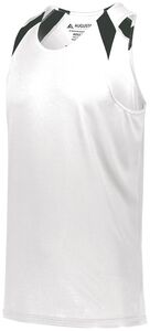 Augusta Sportswear 343 - Overspeed Track Jersey White/Black
