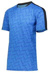 HighFive 322981 - Youth Hypervolt Jersey Royal Print/Black