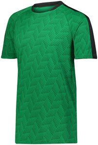 HighFive 322981 - Youth Hypervolt Jersey Kelly Print/Black