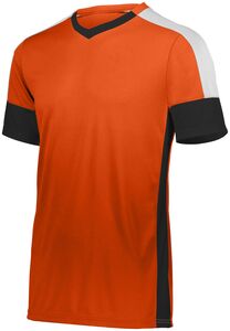 HighFive 322931 - Youth Wembley Soccer Jersey Orange/Black/White