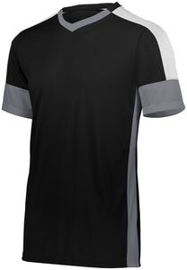 HighFive 322931 - Youth Wembley Soccer Jersey Black/Graphite/White