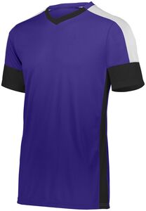 HighFive 322931 - Youth Wembley Soccer Jersey Purple/Black/White