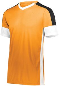 HighFive 322931 - Youth Wembley Soccer Jersey Power Orange/White/Black