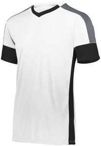 HighFive 322931 - Youth Wembley Soccer Jersey White/Black/Graphite