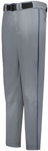 Russell R14DBM - Piped Change Up Baseball Pant Baseball Grey/Navy