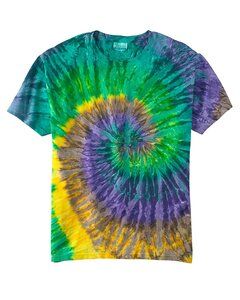 Tie-Dye CD100Y - Youth 5.4 oz., 100% Cotton Tie-Dyed T-Shirt Mardi Gras