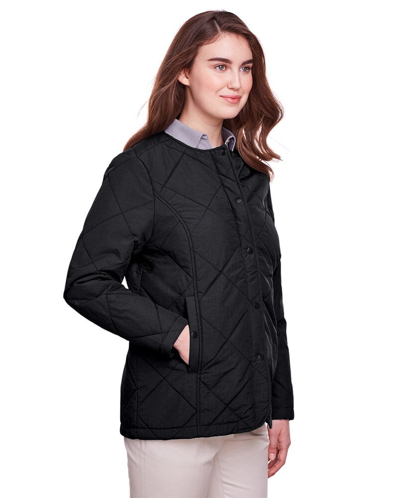 UltraClub UC708W - Ladies Dawson Quilted Hacking Jacket