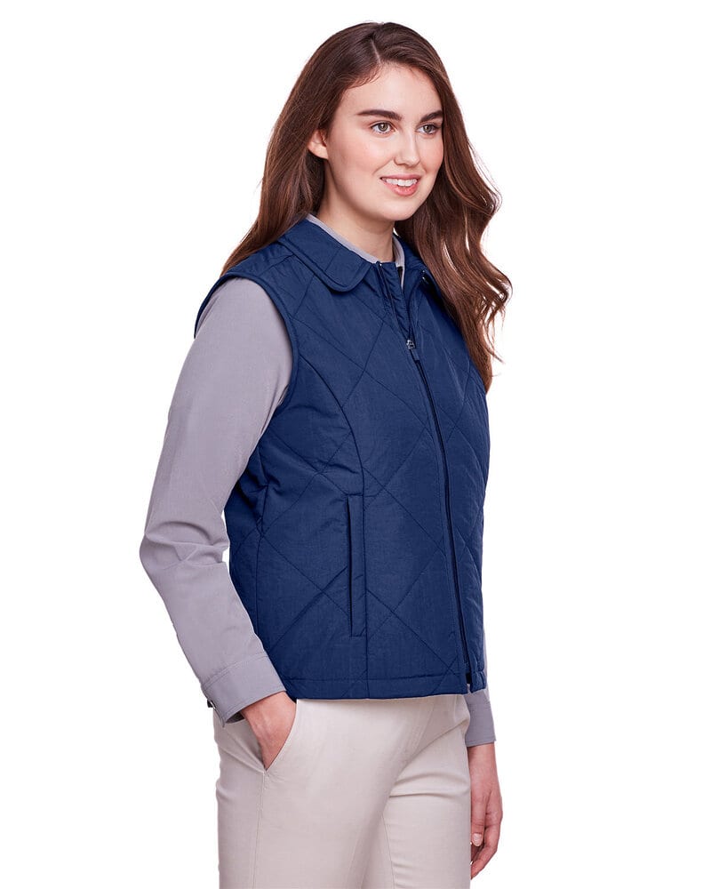 UltraClub UC709W - Ladies Dawson Quilted Hacking Vest