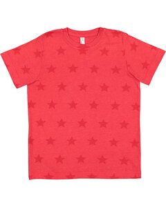 Code V 2229 - Youth Five Star Tee Red Star