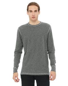 Bella+Canvas 3500 - Men’s Thermal Long-Sleeve T-Shirt Dp Hthr/Dp Hthr