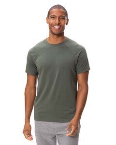 Threadfast 382R - Unisex Impact Raglan T-Shirt Army