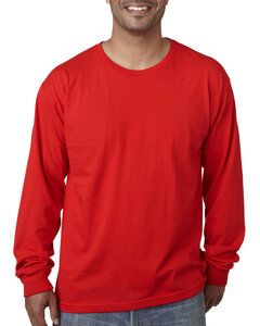 Bayside BA5060 - Adult Long-Sleeve T-Shirt Red