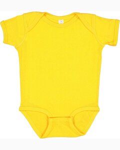 Rabbit Skins 4400 - Infant Baby Rib Bodysuit Gold