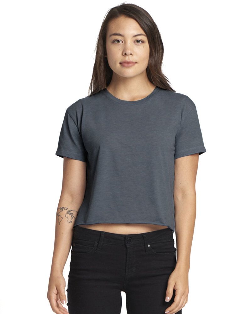 Next Level Apparel N5080 - Ladies Festival Cali Crop T-Shirt