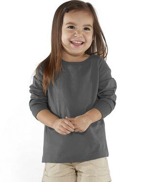 Rabbit Skins RS3302 - Toddler Long-Sleeve Fine Jersey T-Shirt