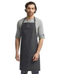 Artisan Collection by Reprime RP150 - "Colours" Sustainable Bib Apron Black Denim