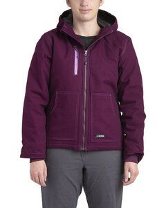 Berne WHJ64 - Ladies Softstone Modern Full-Zip Hooded Jacket