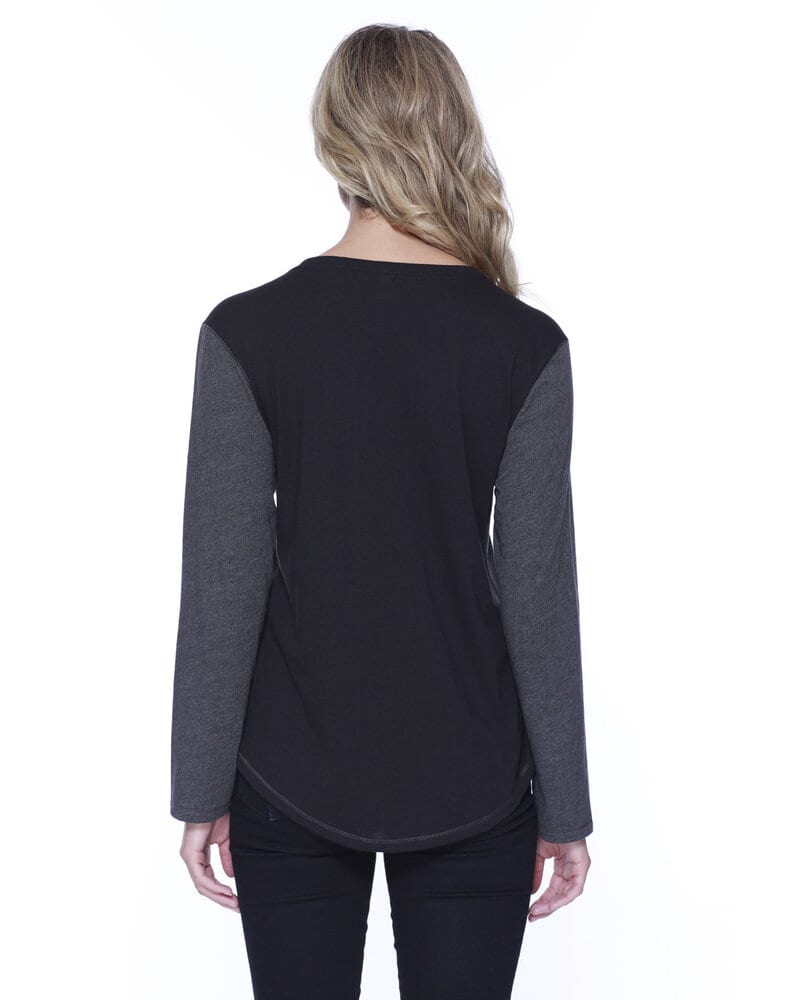 StarTee ST1472 - Ladies CVC Melrose Long-Sleeve T-Shirt