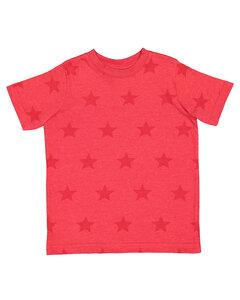 Code V 3029 - Toddler Five Star T-Shirt Red Star