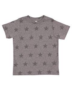 Code V 3029 - Toddler Five Star T-Shirt Granite Hth Star
