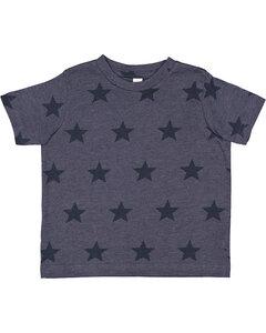 Code V 3029 - Toddler Five Star T-Shirt Denim Star