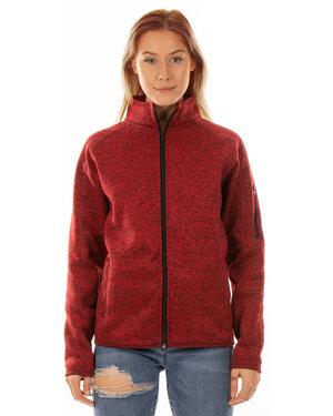 Burnside B5901 - Ladies Sweater Knit Jacket