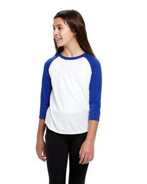 US Blanks US6601K - Youth Baseball Raglan T-Shirt