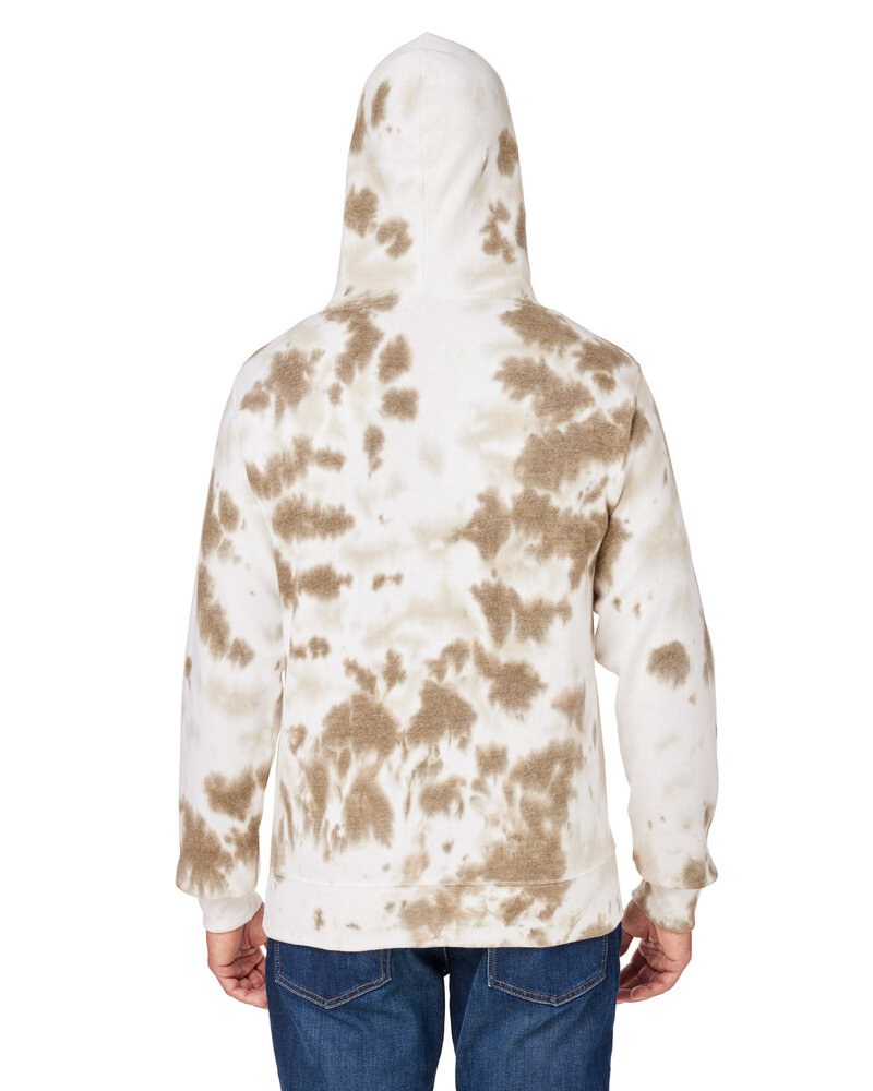 J. America 8861JA - Adult Tie-Dye Pullover Hooded Sweatshirt
