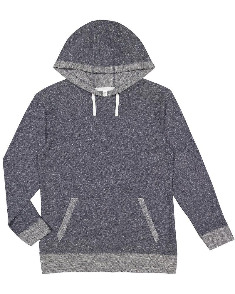 LAT 6779 - Adult Harborside Melange French Terry Hooded Sweatshirt