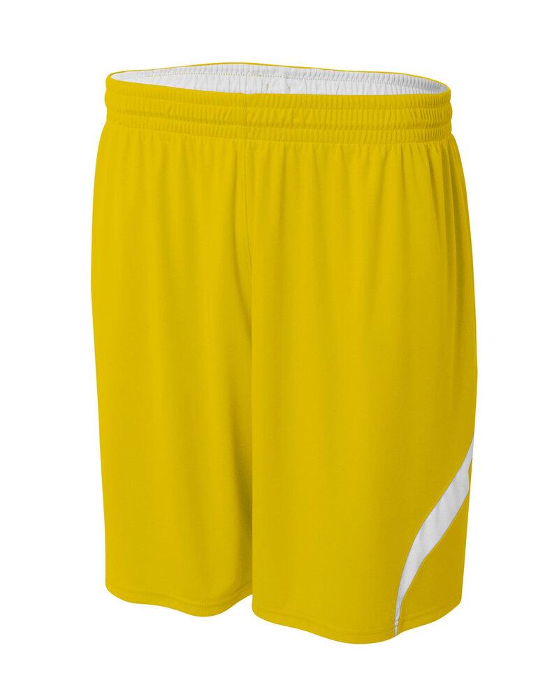 A4 N5364 - Adult Performance Doubl/Double Reversible Basketball Short