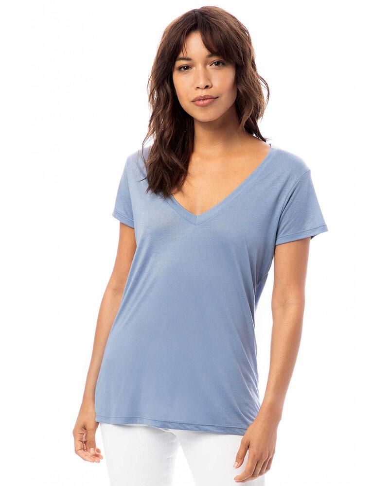 Alternative Apparel 2894B2 - Ladies Slinky-Jersey V-Neck T-Shirt