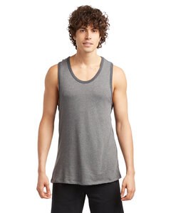 Alternative Apparel 5053BP - Unisex Vintage Jersey Keeper Tank Smk Gry/Vt Coal