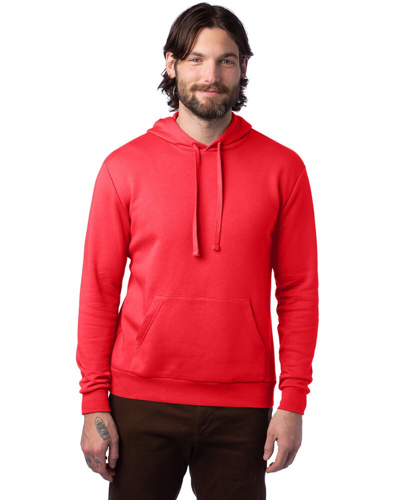 Alternative Apparel 8804PF - Adult Eco Cozy Fleece Pullover Hooded Sweatshirt