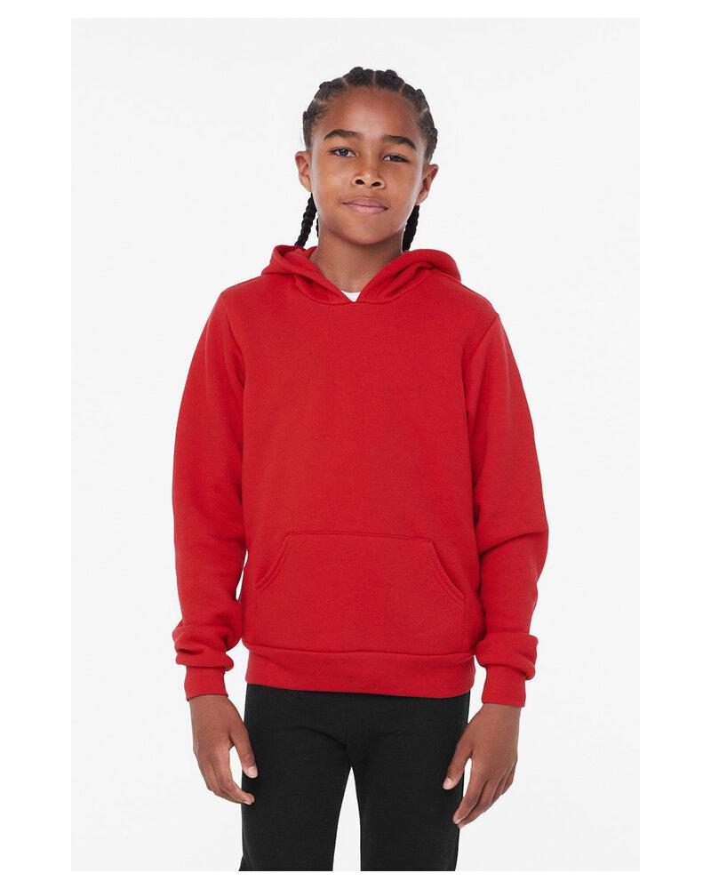 BELLA+CANVAS B3719Y - Youth Sponge Fleece Pullover Hood