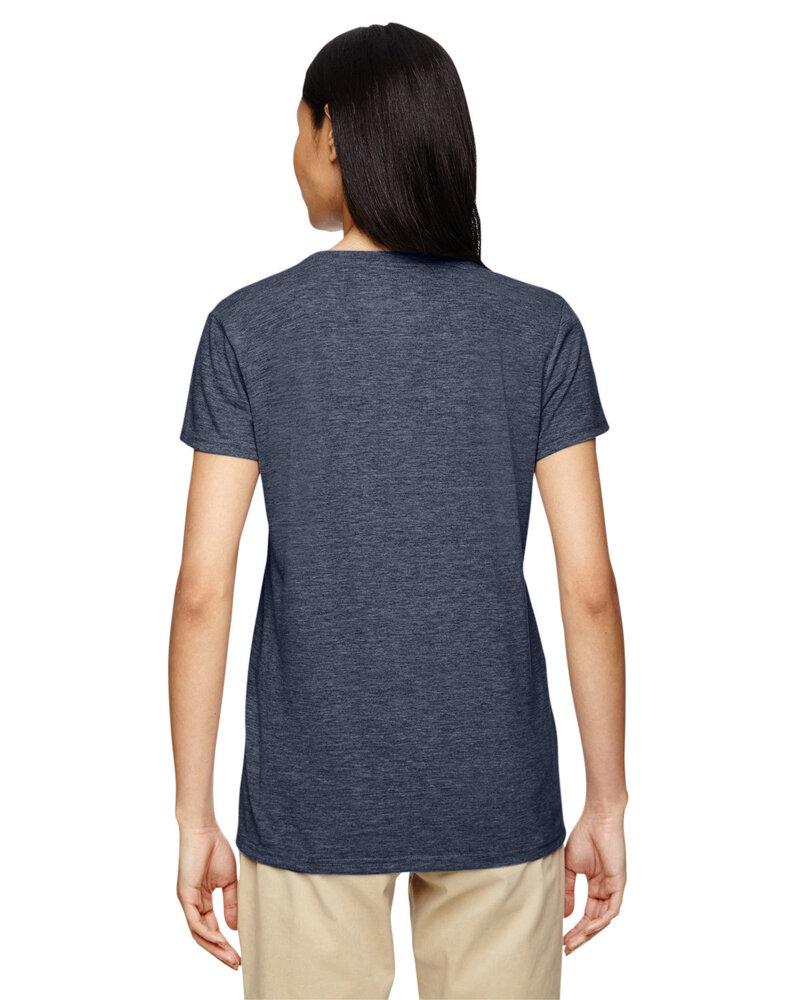 Gildan 5V00L - Ladies' Heavy Cotton V-Neck T-Shirt with Tearaway Label