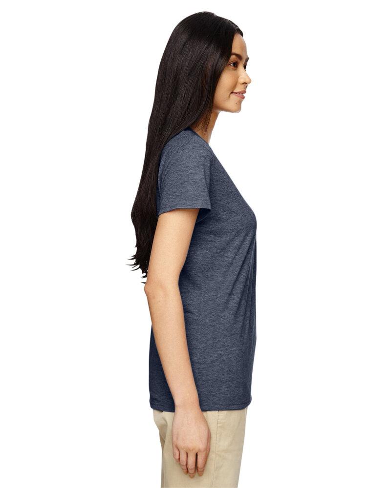 Gildan 5V00L - Ladies' Heavy Cotton V-Neck T-Shirt with Tearaway Label