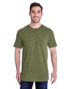 LAT 6901 - Fine Jersey T-Shirt Vnt Military Grn